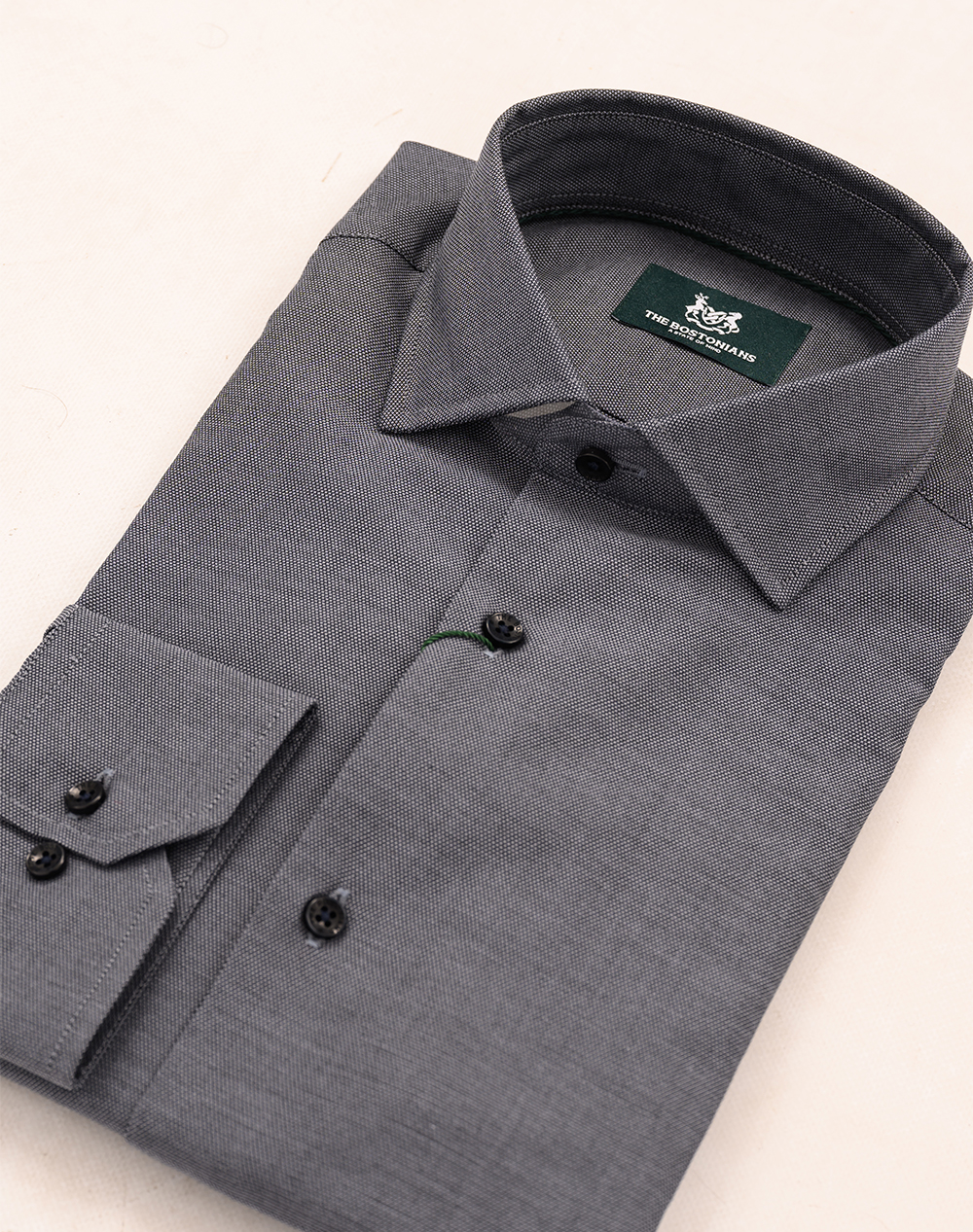 THE BOSTONIANS РИЗА DOBBY CUSTOM FIT Patterned DOBBY Semi-rex Custom Fit