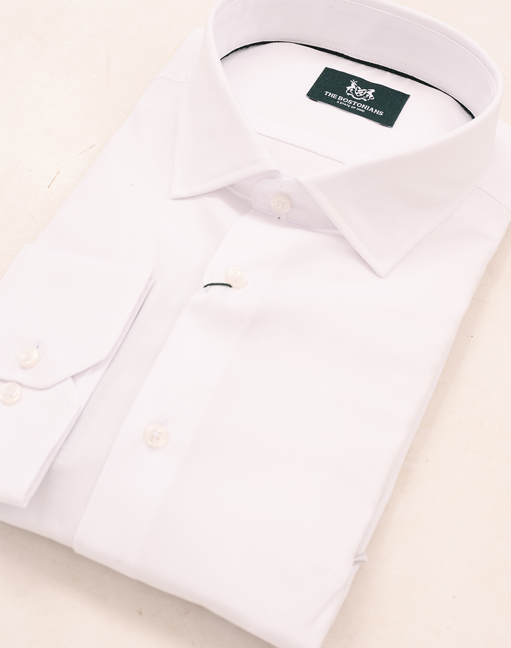 THE BOSTONIANS РИЗА DOBBY CUSTOM FIT Patterned DOBBY Semi-rex Custom Fit