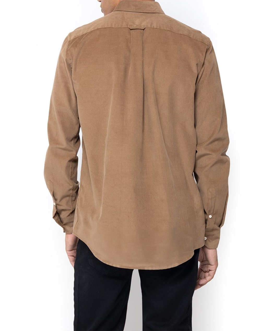 THE BOSTONIANS РИЗА REGULAR FIT PLAIN CORDUROY Button-down Regular FIT