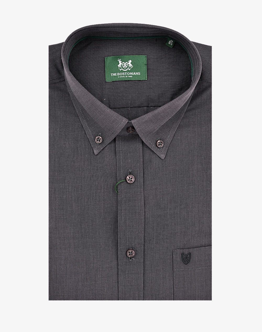 THE BOSTONIANS РИЗА FIL A FIL REGULAR FIT Plain FIL A FIL Button-down Regular Fit