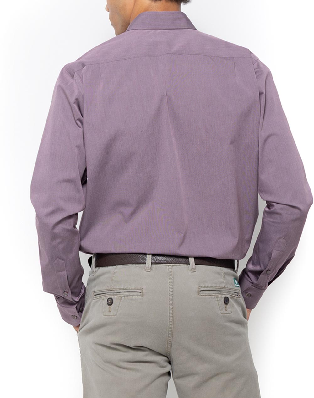 THE BOSTONIANS РИЗА ПОПЛИН CUSTOM FIT Plain POPLIN Semi-rex Custom FIT