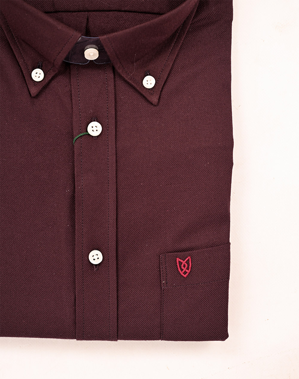 THE BOSTONIANS РИЗА TWILL REGULAR FIT Plain TWILL Button-down Regular FIT