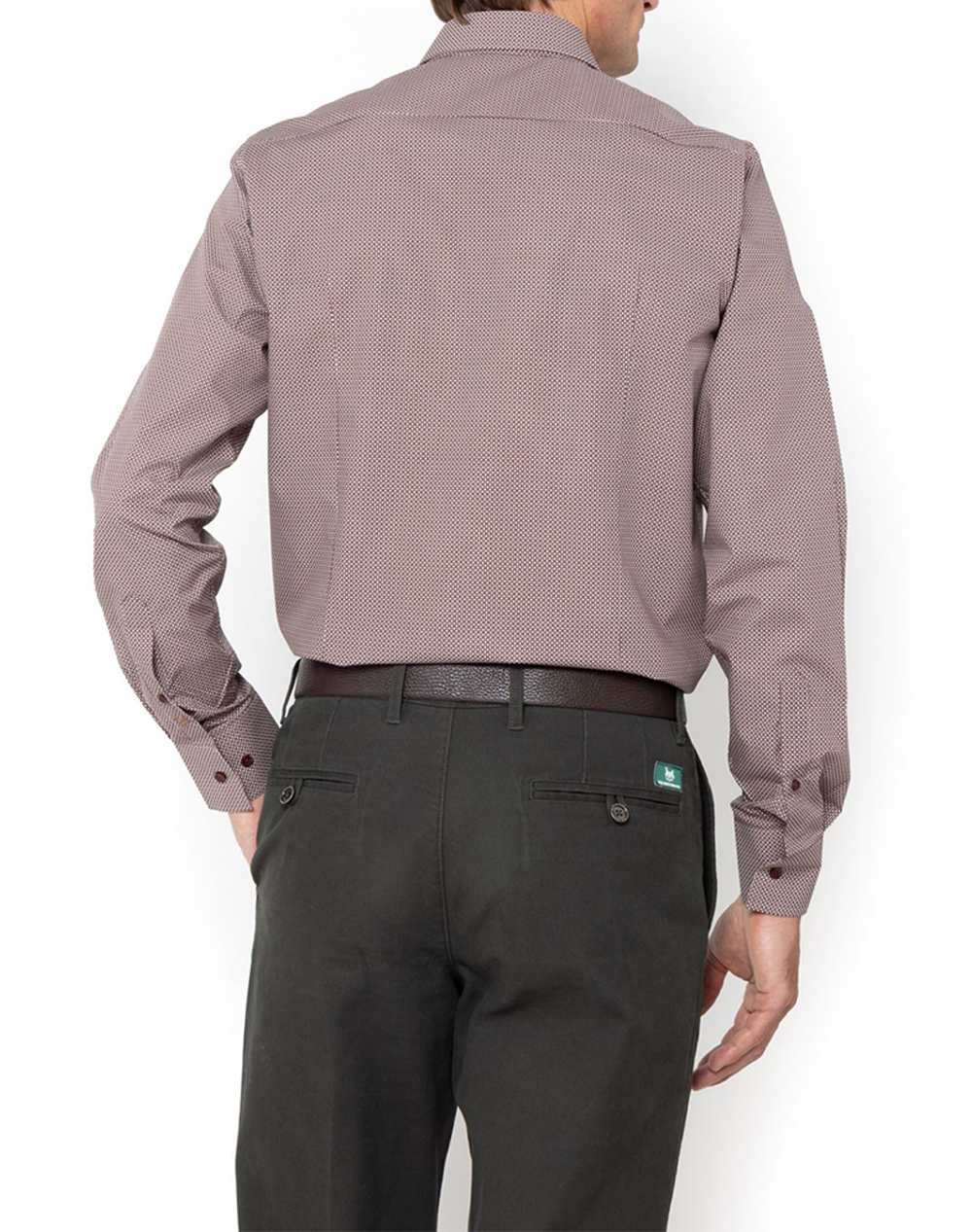 THE BOSTONIANS РИЗА CHARLES ПОПЛИН SLIM FIT Patterned POPLIN Classic Slim FIT