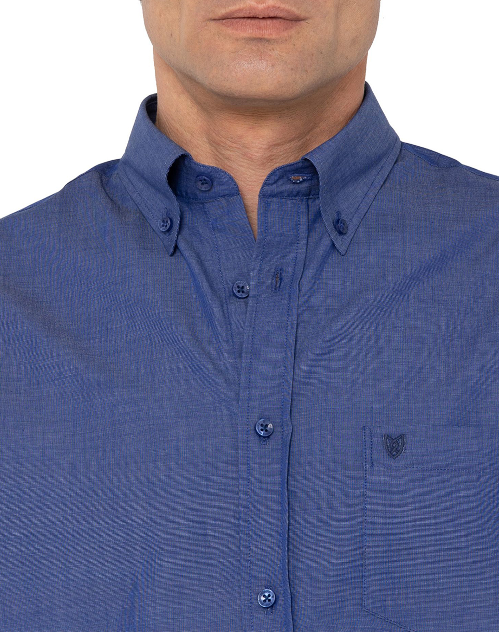 THE BOSTONIANS РИЗА FIL A FIL REGULAR FIT Plain FIL A FIL Button-down Regular Fit