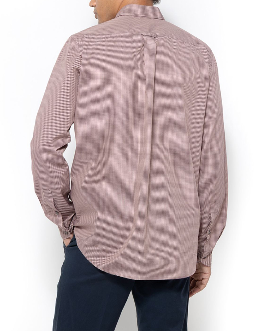 THE BOSTONIANS РИЗА CHESTER ПОПЛИН REGULAR FIT MiniCheck POPLIN Button-down Regular Fit