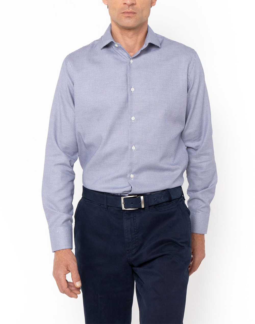 THE BOSTONIANS РИЗА DOBBY CUSTOM FIT Patterned DOBBY Semi-rex Custom FIT