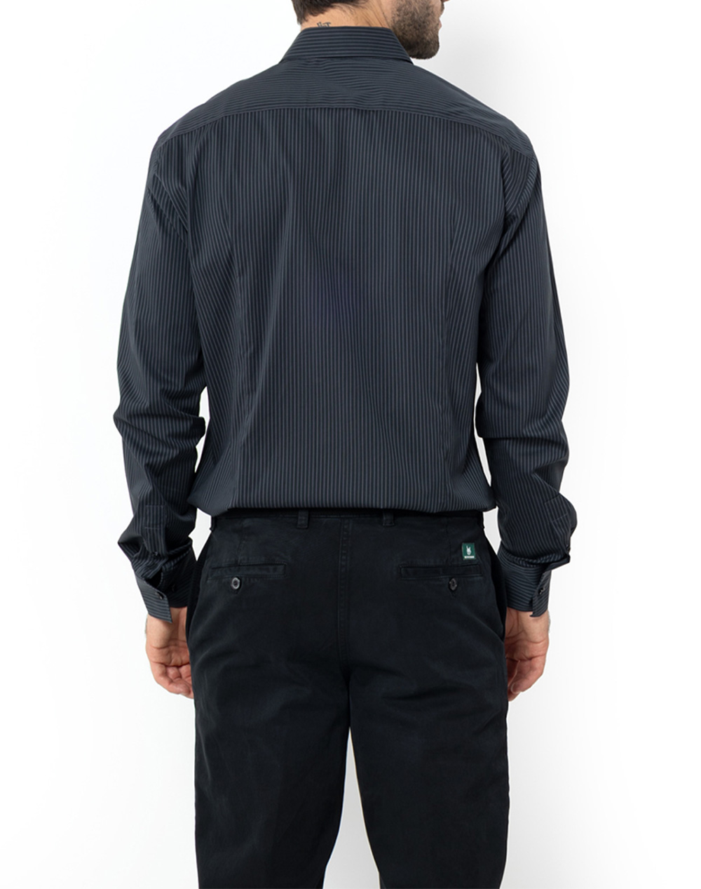 THE BOSTONIANS РИЗА ACORN ПОПЛИН SLIM FIT Stripe POPLIN Classic Slim FIT