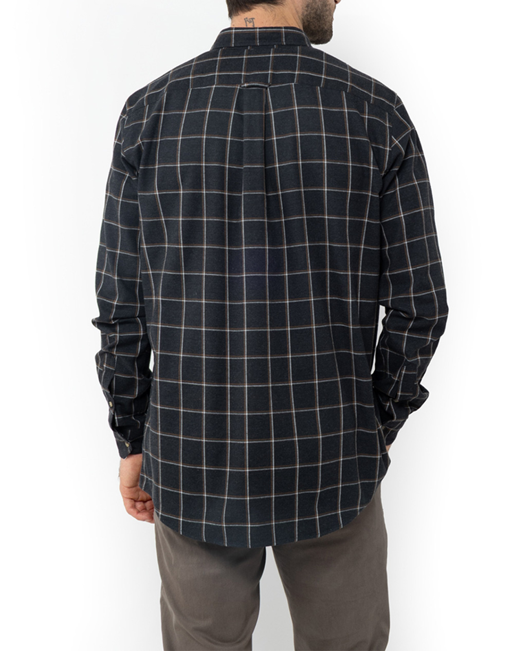 THE BOSTONIANS РИЗА COPLEY REGULAR FIT BigCheck FLANNEL Button-down Regular FIT