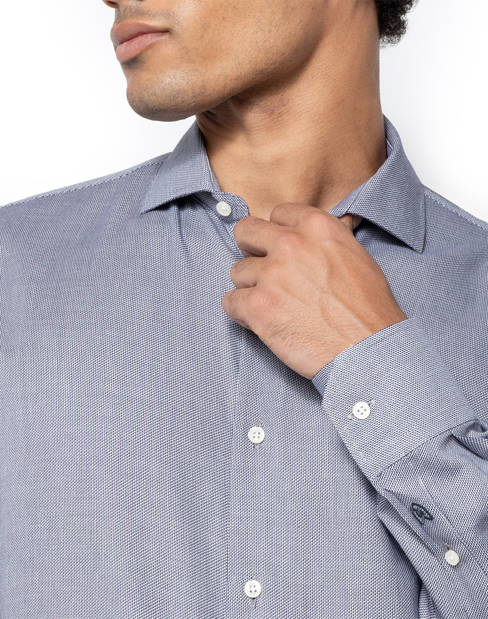 THE BOSTONIANS РИЗА DOBBY CUSTOM FIT Patterned DOBBY Semi-rex Custom FIT