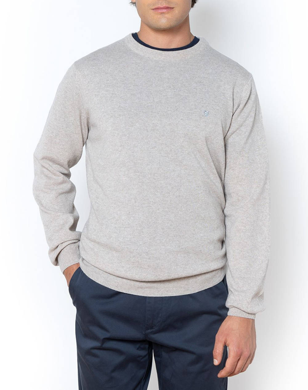 THE BOSTONIANS KNITTING LAMBSWOOL CUTTING REGULAR FIT