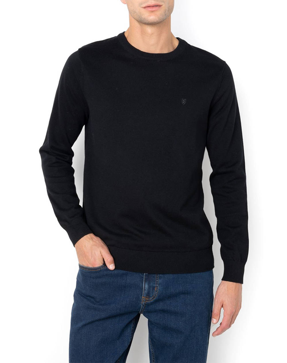 BOSTONIANS ПУЛОВЕР ПАМУЧЕН REGULAR FIT