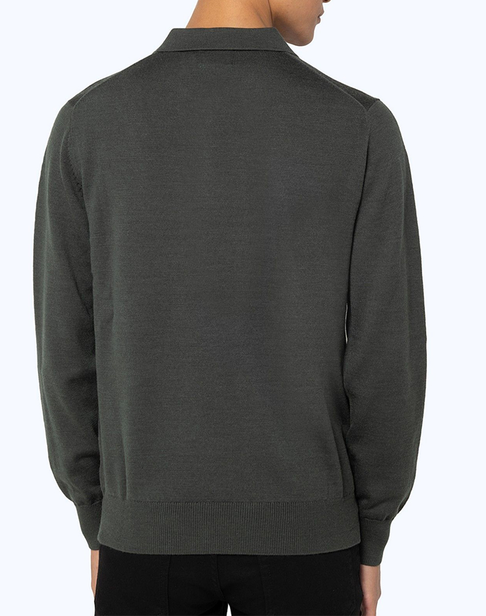 THE BOSTONIANS KNITTING MERINO POLO REGULAR FIT