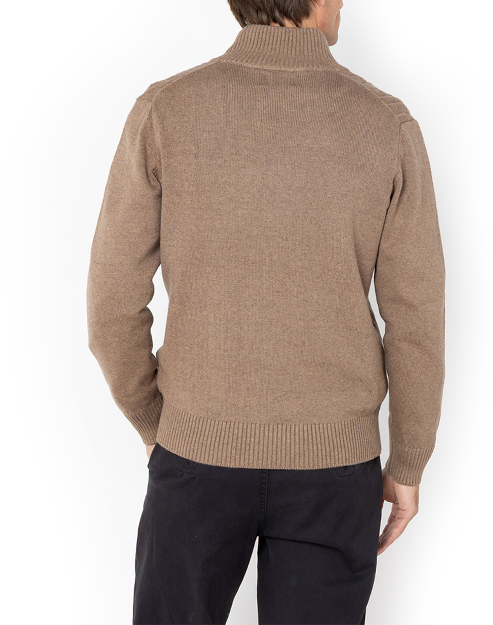 THE BOSTONIANS CARDIGAN CABLE REGULAR FIT