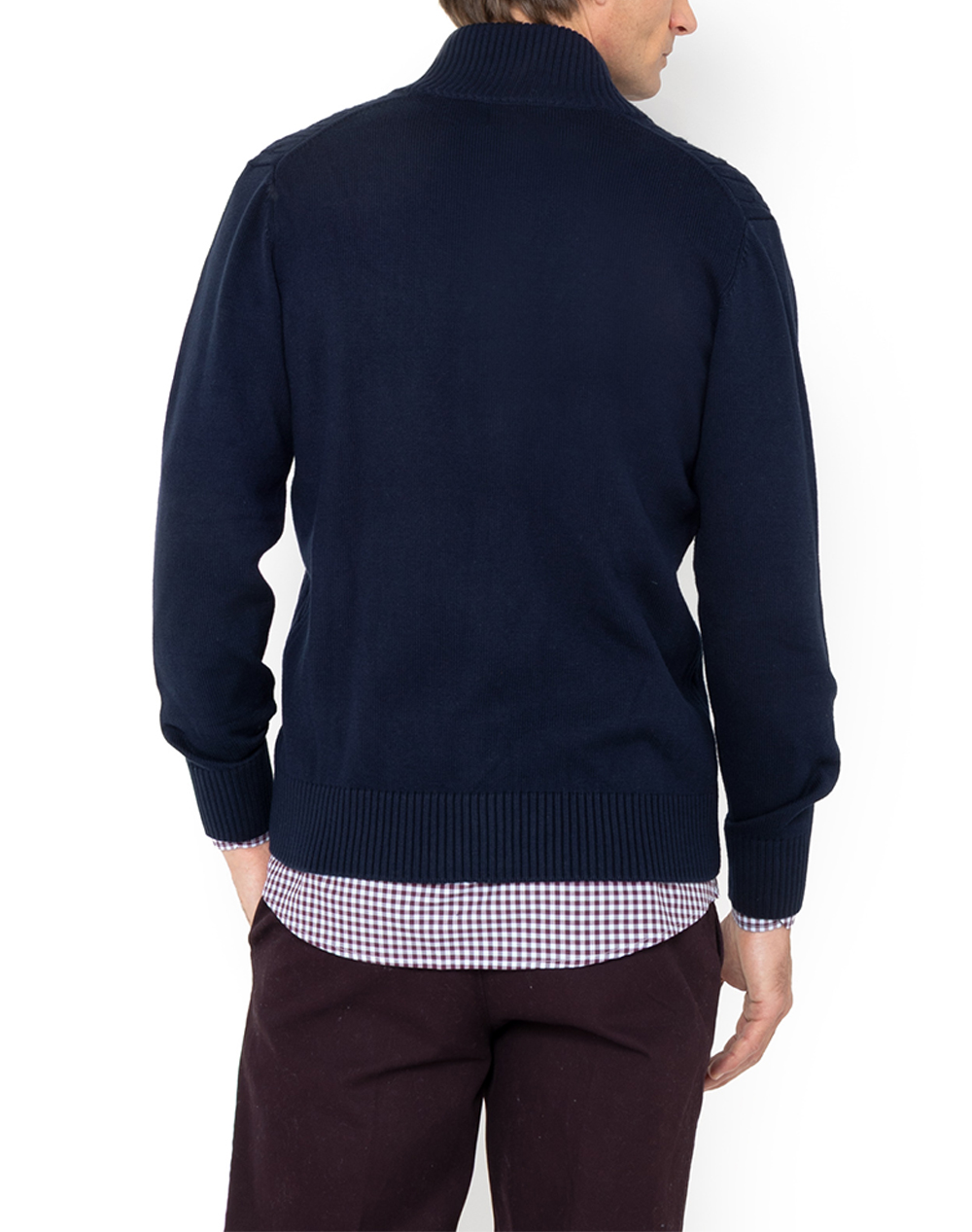 THE BOSTONIANS CARDIGAN CABLE REGULAR FIT