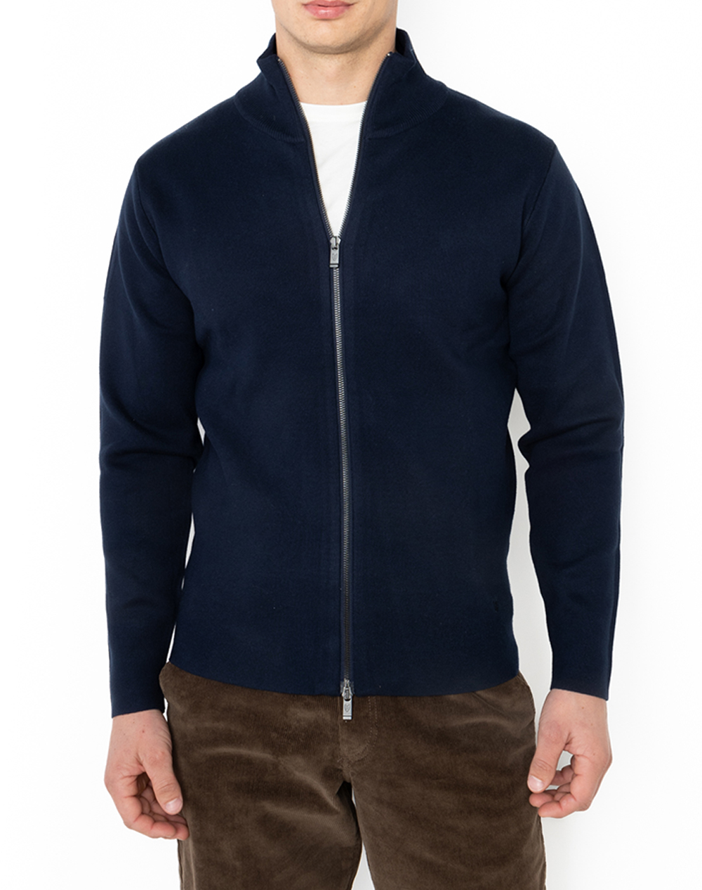 THE BOSTONIANS KNITTED COTTON CARDIGANREGULAR FIT