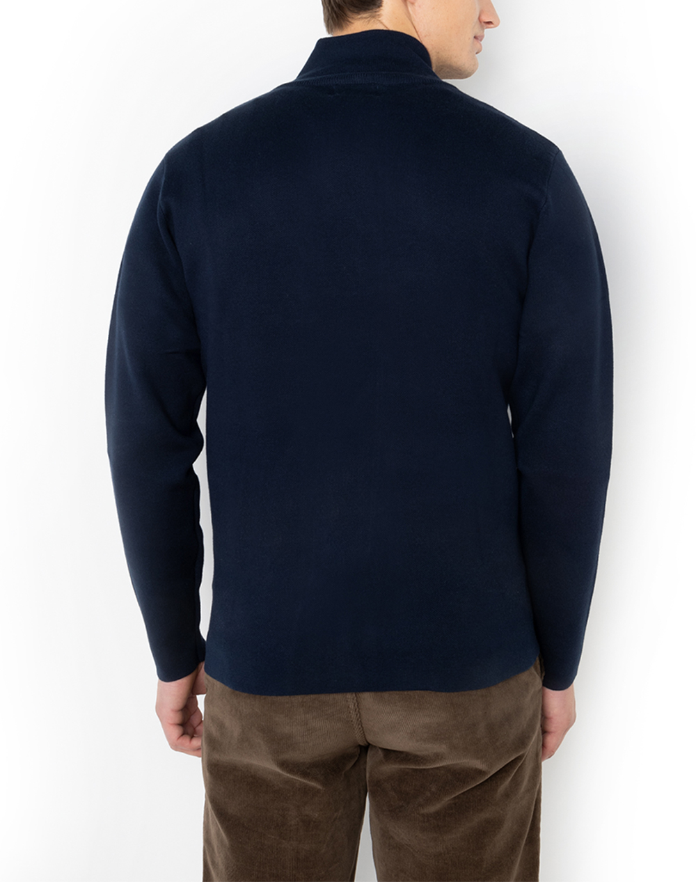 THE BOSTONIANS KNITTED COTTON CARDIGANREGULAR FIT