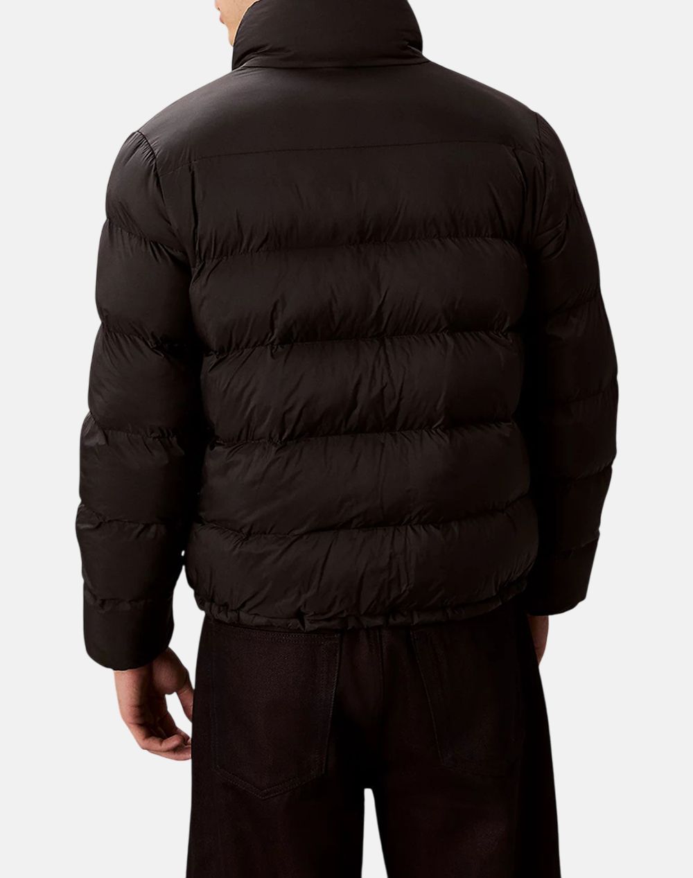 CALVIN KLEIN JEANS LS NYLON MONOGRAM PUFFER JKT
