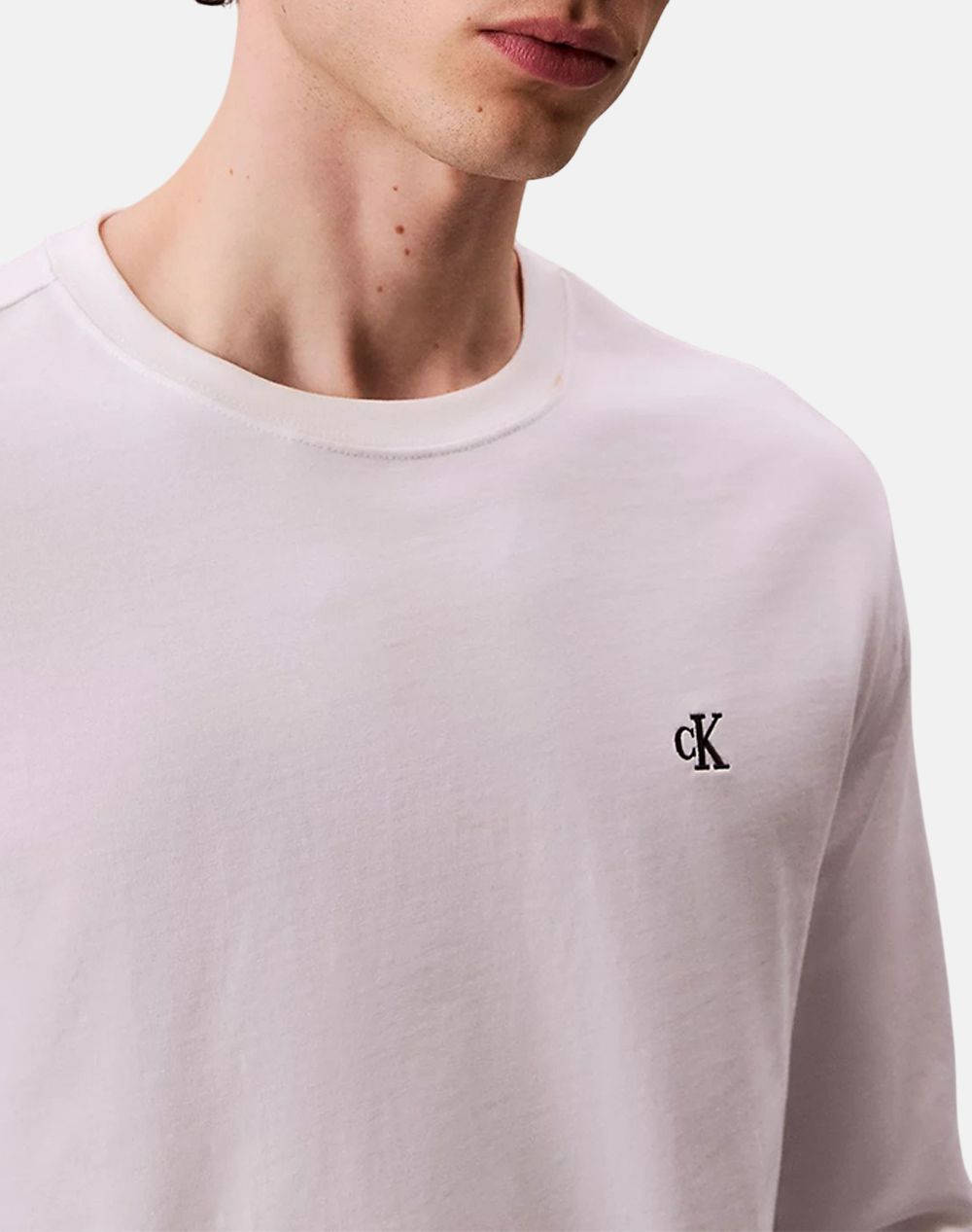 CALVIN KLEIN LS EASY MONOGRAM TEE