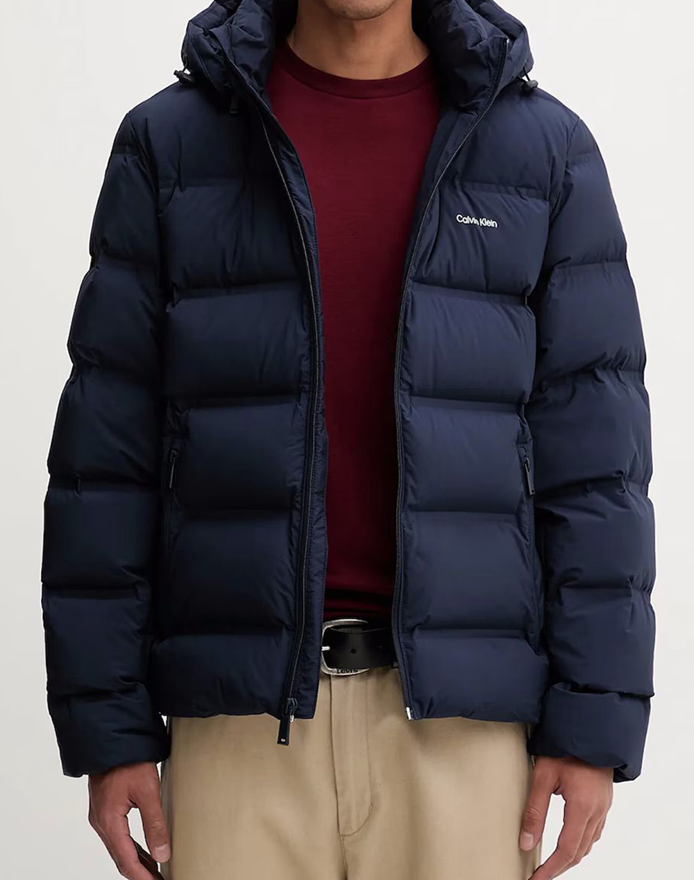 CALVIN KLEIN LS QUILTED BONDED CHANNEL HD PUF
