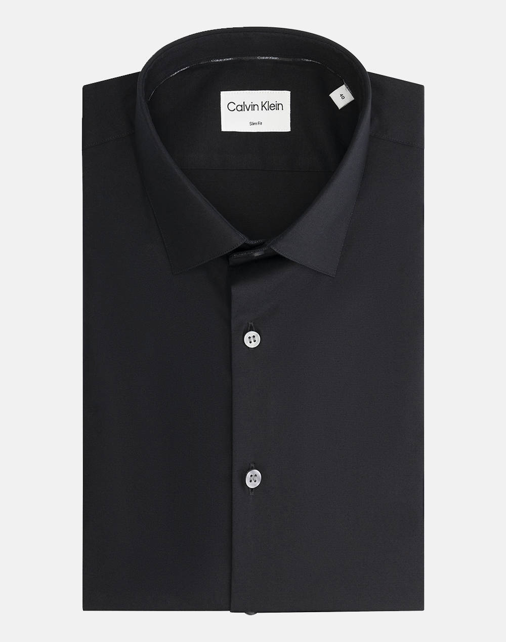 CALVIN KLEIN SLIM ESNTL POPLIN NOS STR SLD