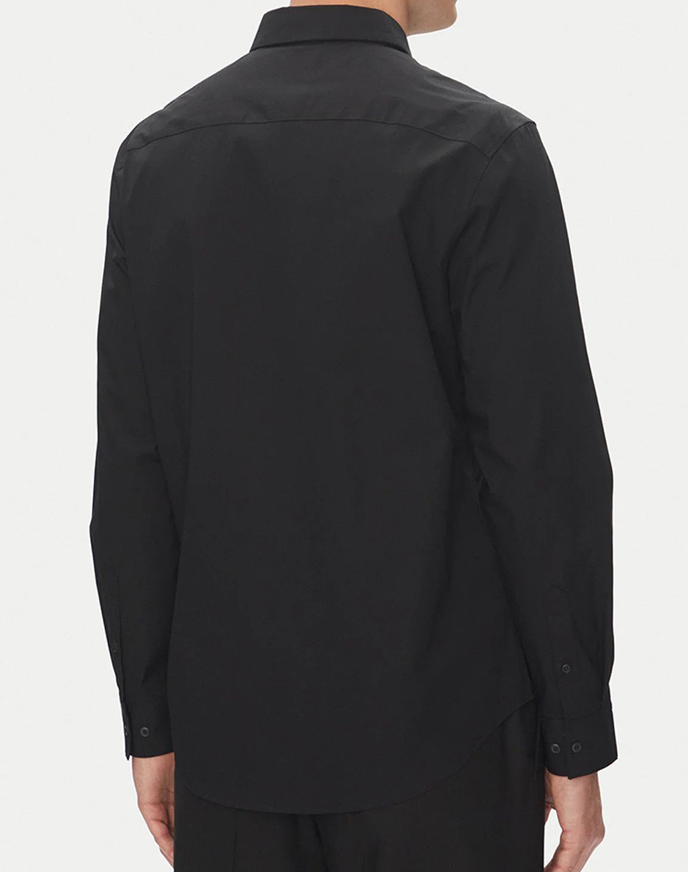 CALVIN KLEIN LS SOLID STRETCH CLASSIC SHIRT