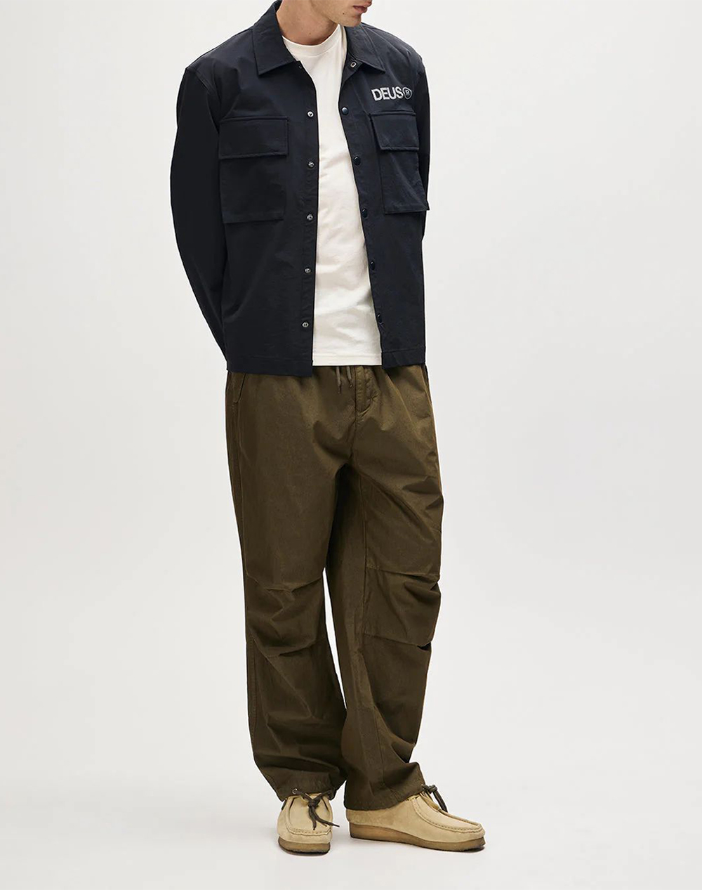 DEUS EX MACHINA FAULDS FATIGUE SHIRT MENS SHIRT