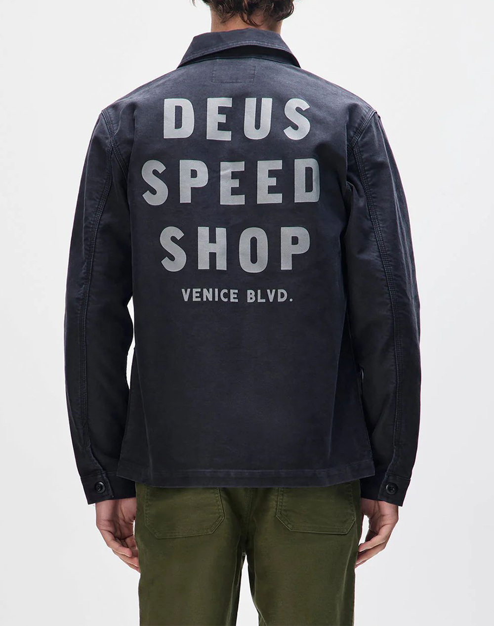 DEUS EX MACHINA SPEEDSHOP CHORE JACKET MENS SHIRT