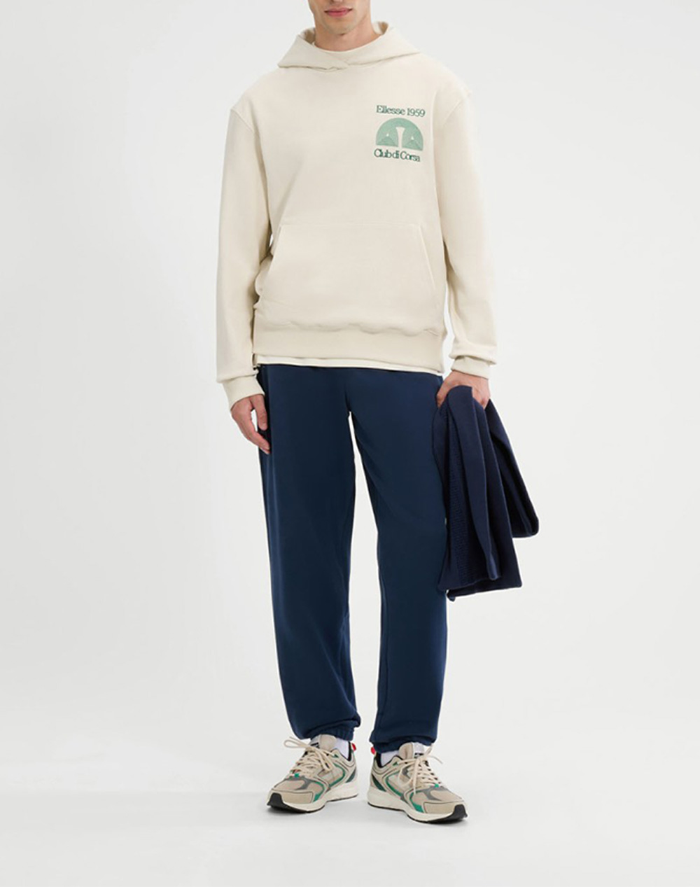 ELLESSE GRAPHICS CLUB DI CORSA HOODIE МЪЖКИ СУИТШЪРТ