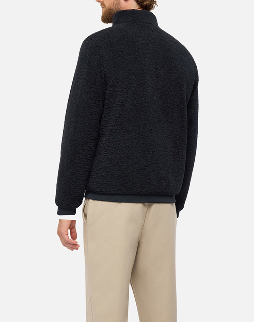 GEOX M SWEATER PILE ZIP - 200121T31