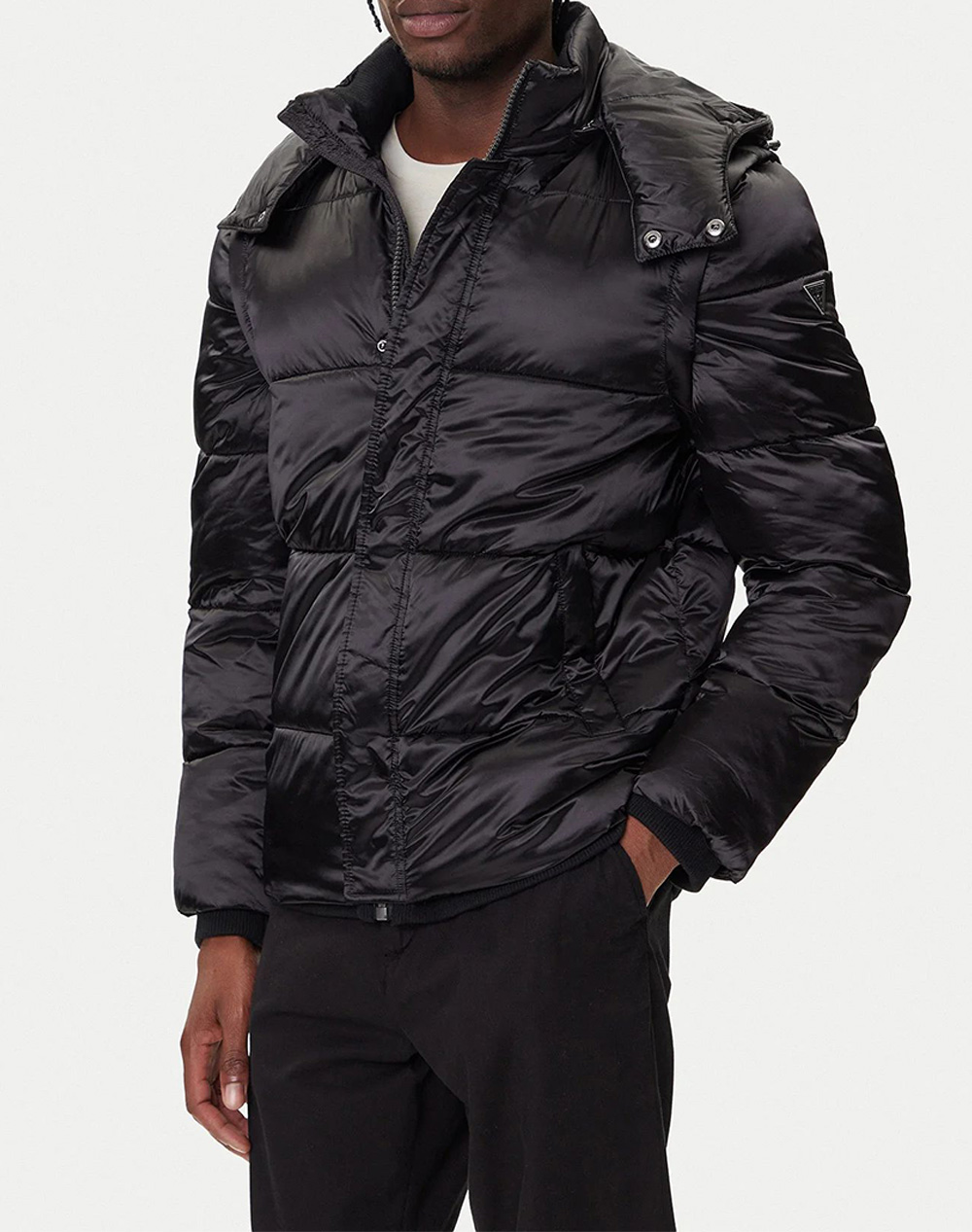 GUESS METALLIZED PUFFA JACKET МЪЖКО ЯКЕ