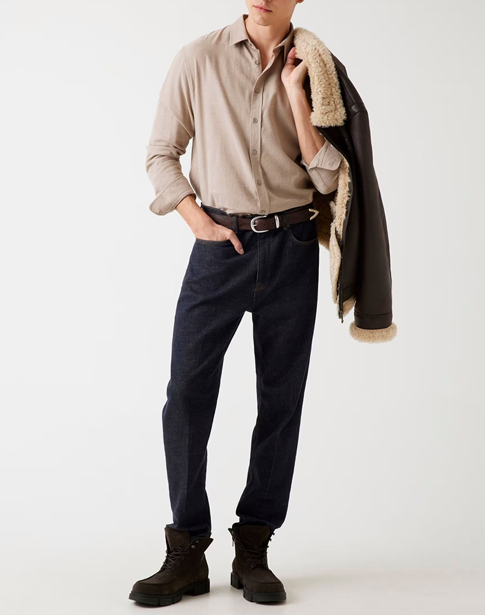 GUESS LS FLANNEL TWILL SHIRT МЪЖКА РИЗА