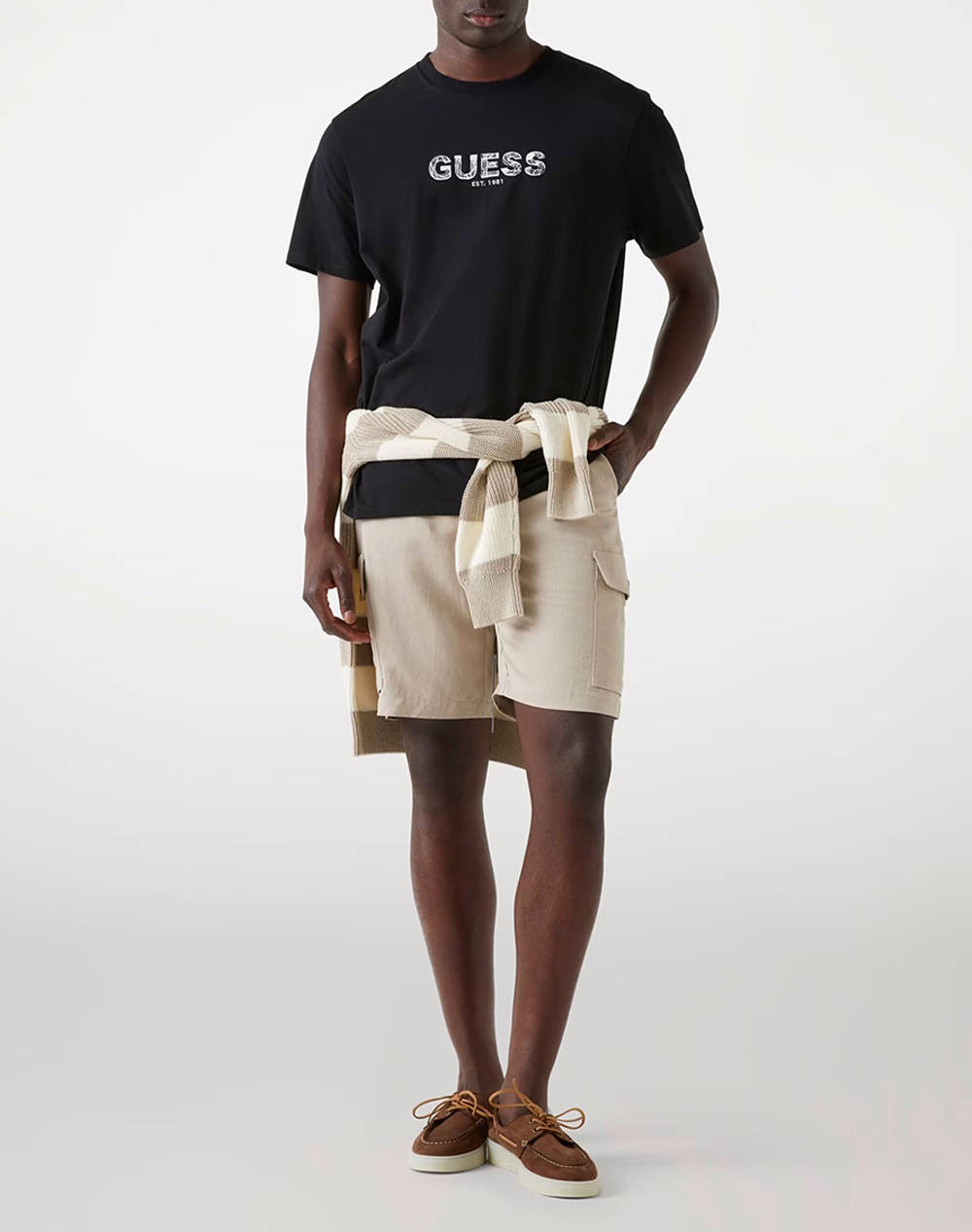 GUESS SS BSC GUESS EMBROIDERY LOGO МЪЖКА ТЕНИСКА