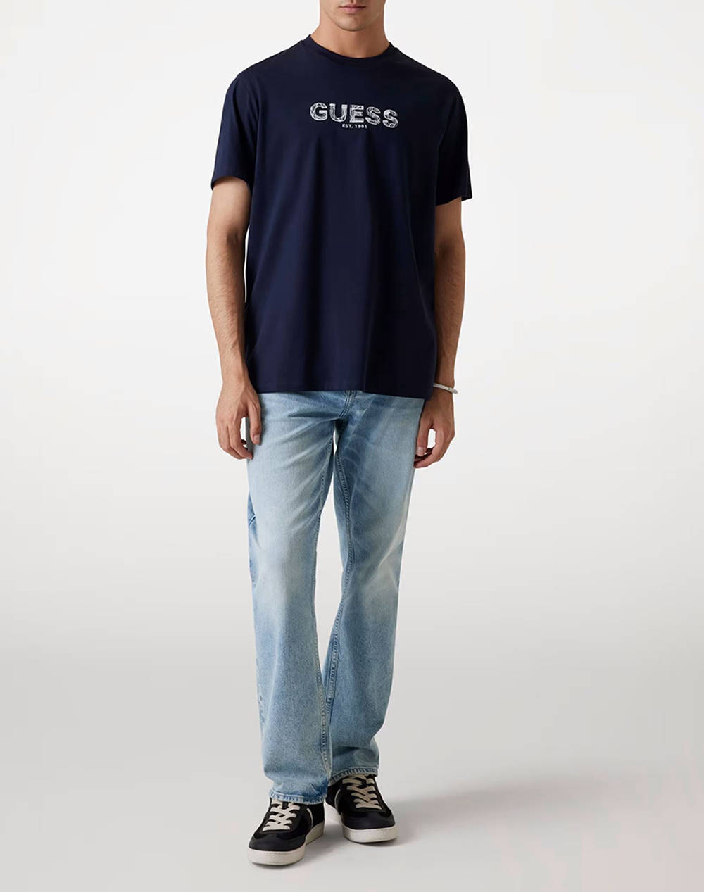 GUESS SS BSC GUESS EMBROIDERY LOGO МЪЖКА ТЕНИСКА