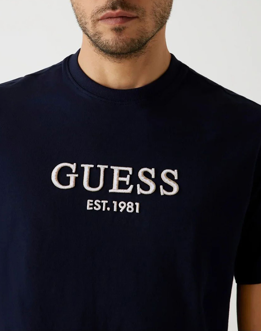 GUESS CN SS EMBROIDERY LOGO TEE МЪЖКА ТЕНИСКА