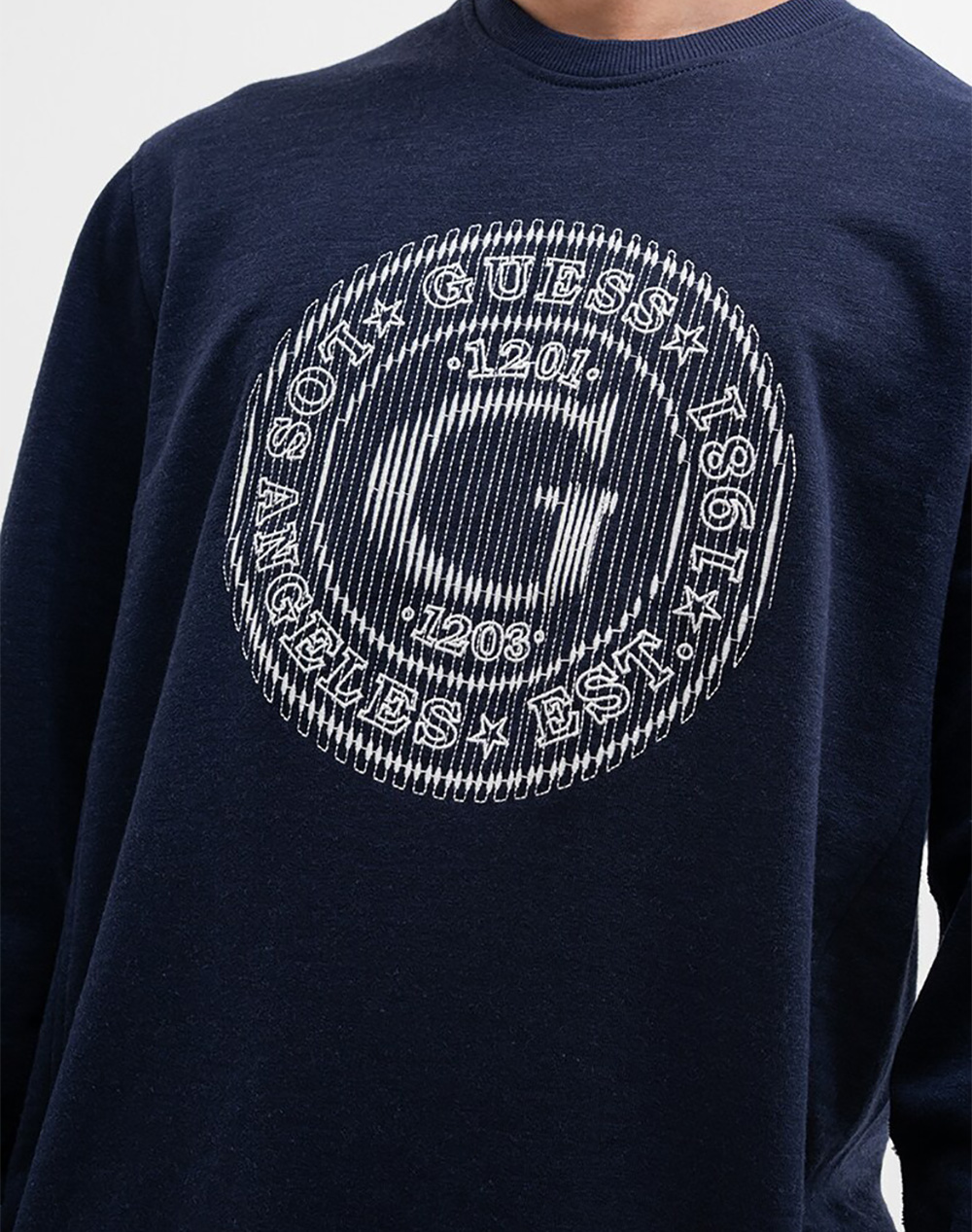 GUESS CN BIG G LOGO SWEATSHIRT MENS SWEATSHIRT
