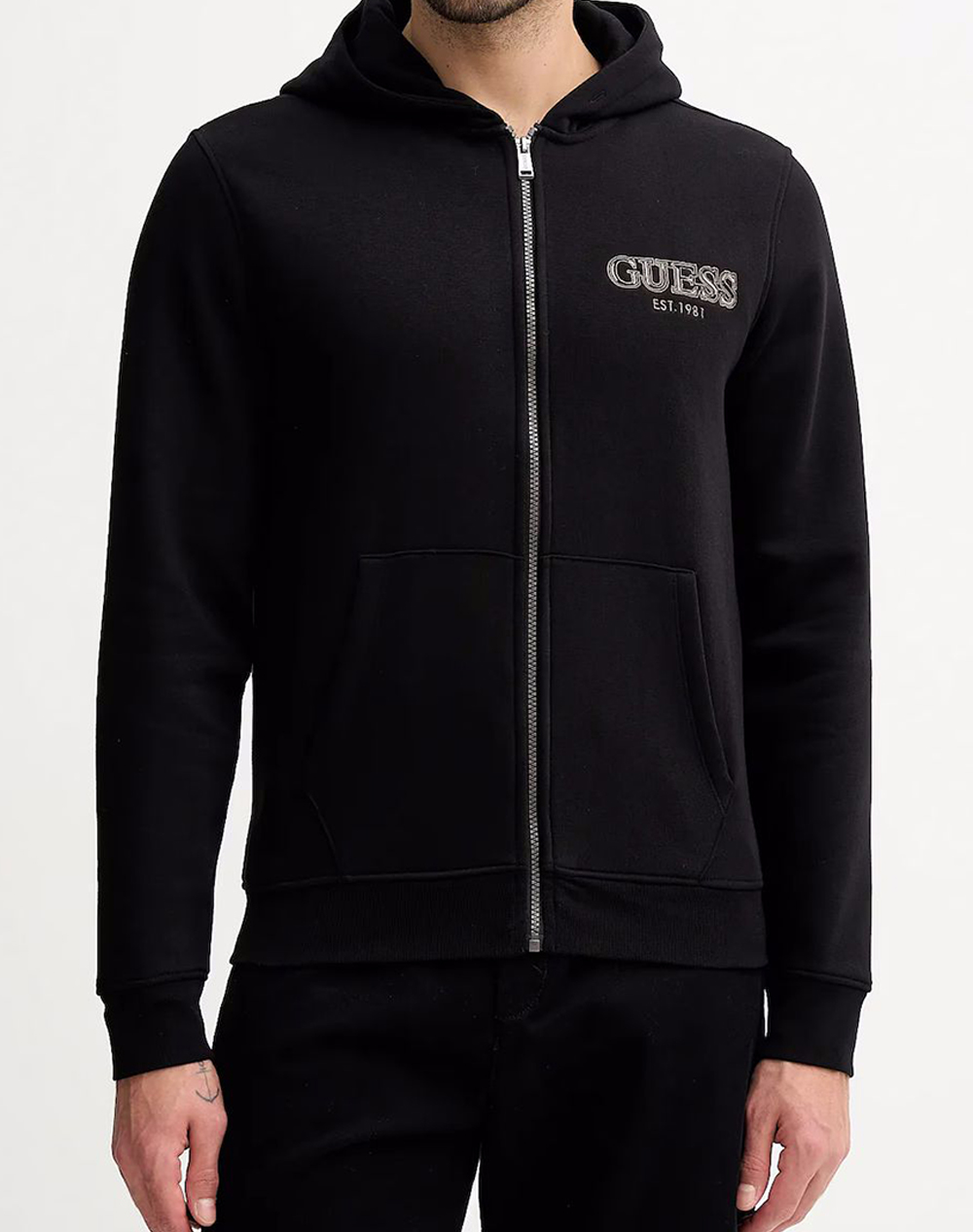 GUESS ZIP BASIC SWEATSHIRT МЪЖКИ СУИТШЪРТ