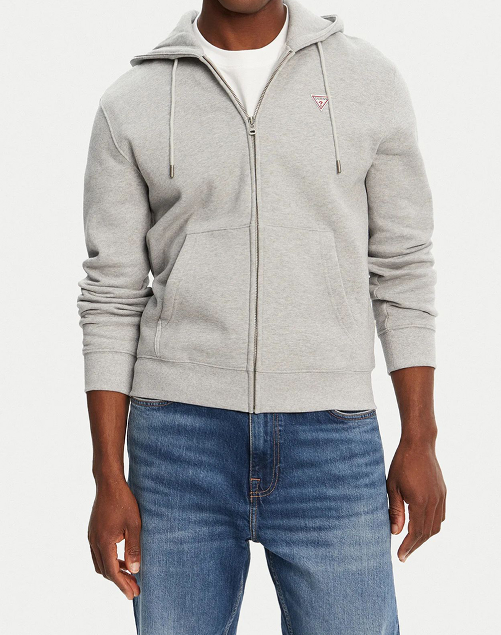 GUESS JEANS GJ ZIP HOOD SLIM MINI TR SWEAT МЪЖКА ЖИЛЕТКА