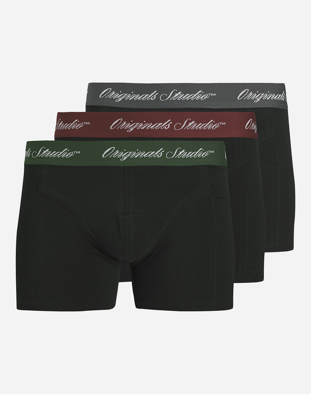 JACK&JONES JACNORREBRO SOLID TRUNKS 3 PACK NOOS