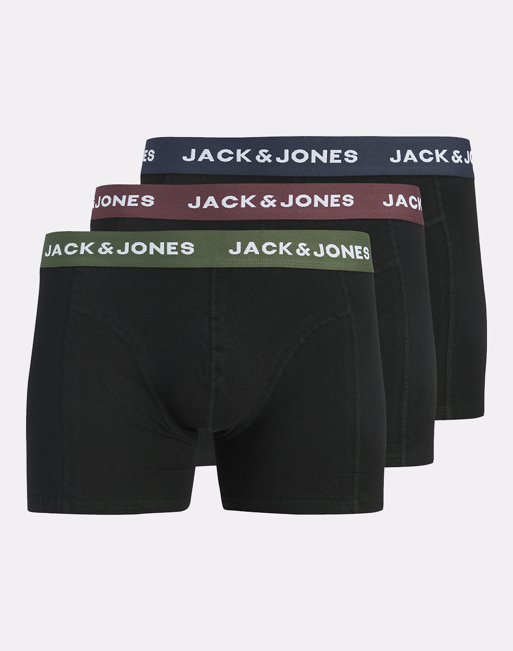 JACK&JONES JACGEORGE SOLID TRUNKS 3 PACK STYD