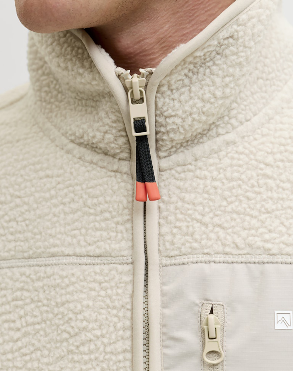 JACK&JONES JJALPES TEDDY JACKET AW25