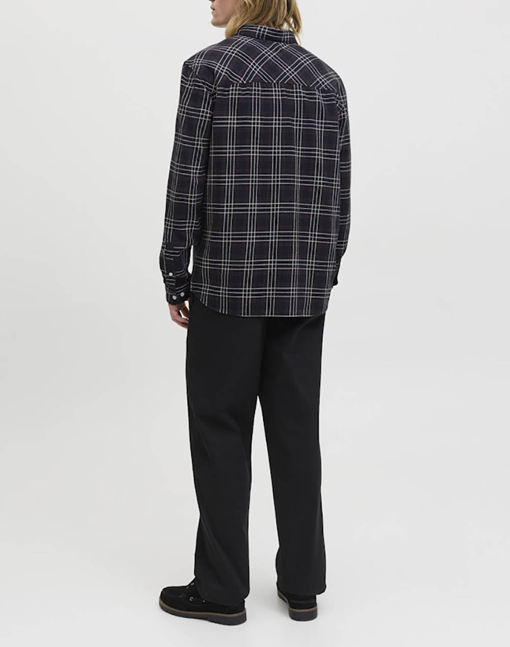 JACK&JONES JORJOSHUA FLANNEL CHECK SHIRT LS LN
