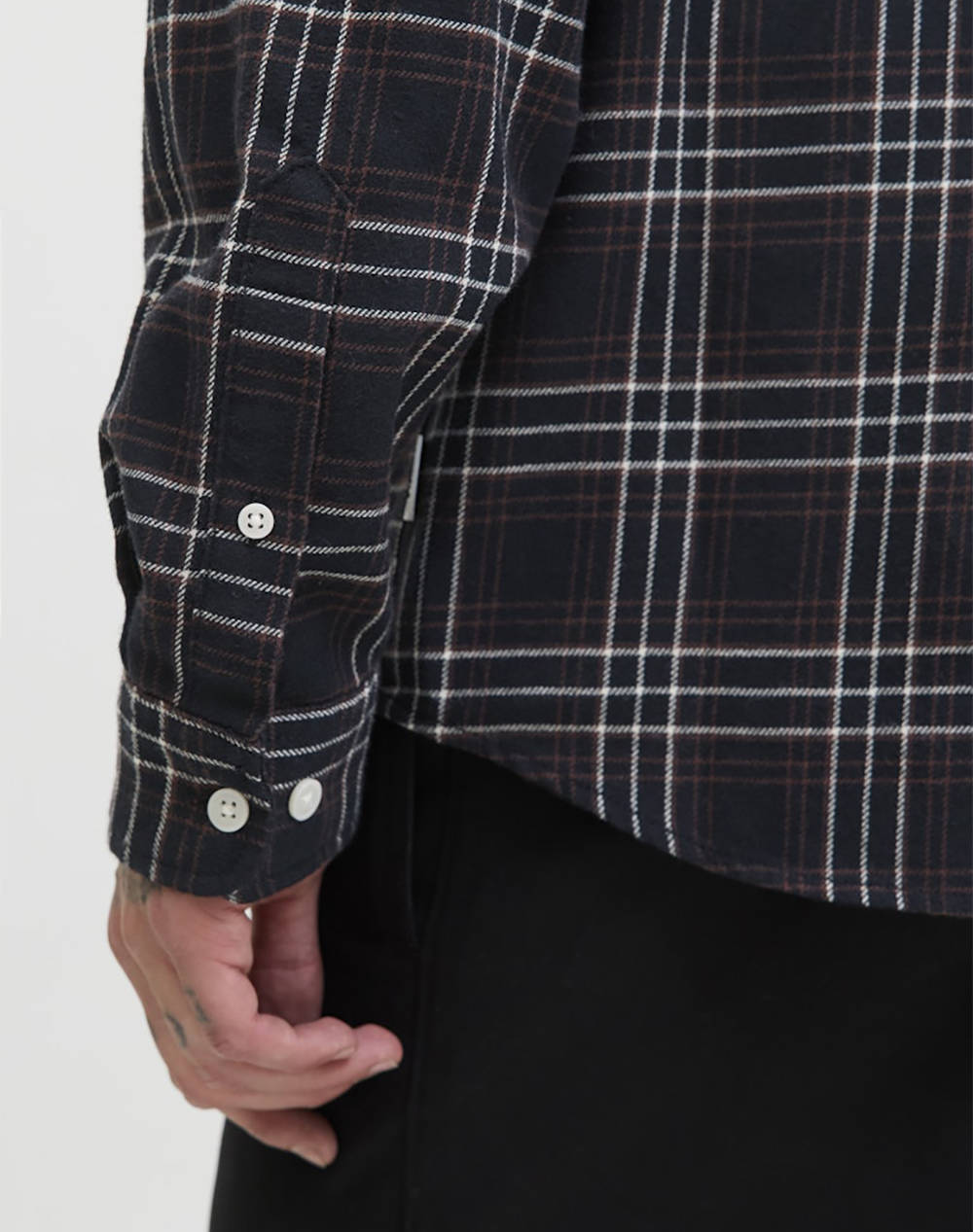 JACK&JONES JORJOSHUA FLANNEL CHECK SHIRT LS LN