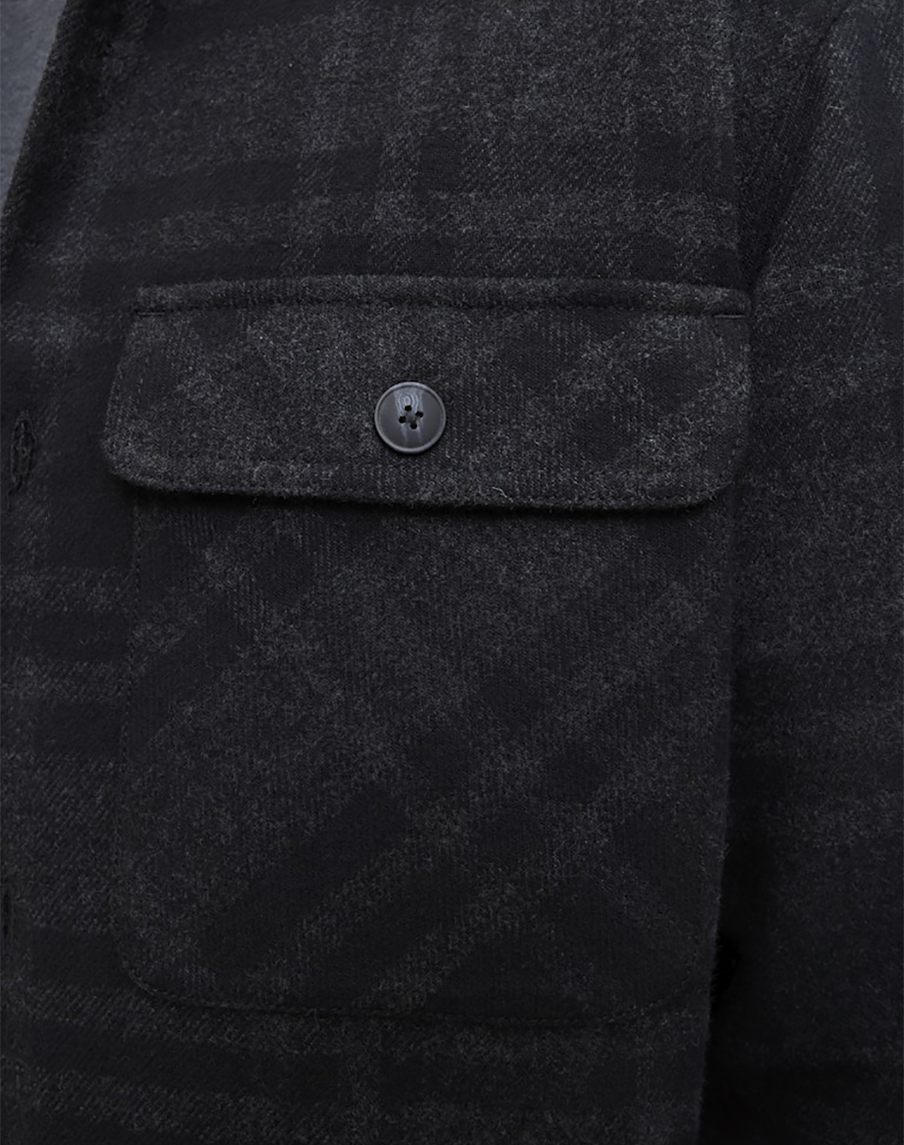 JACK&JONES JPRRAYLE MELANGE CHECK L/S OVERSHIRT SN