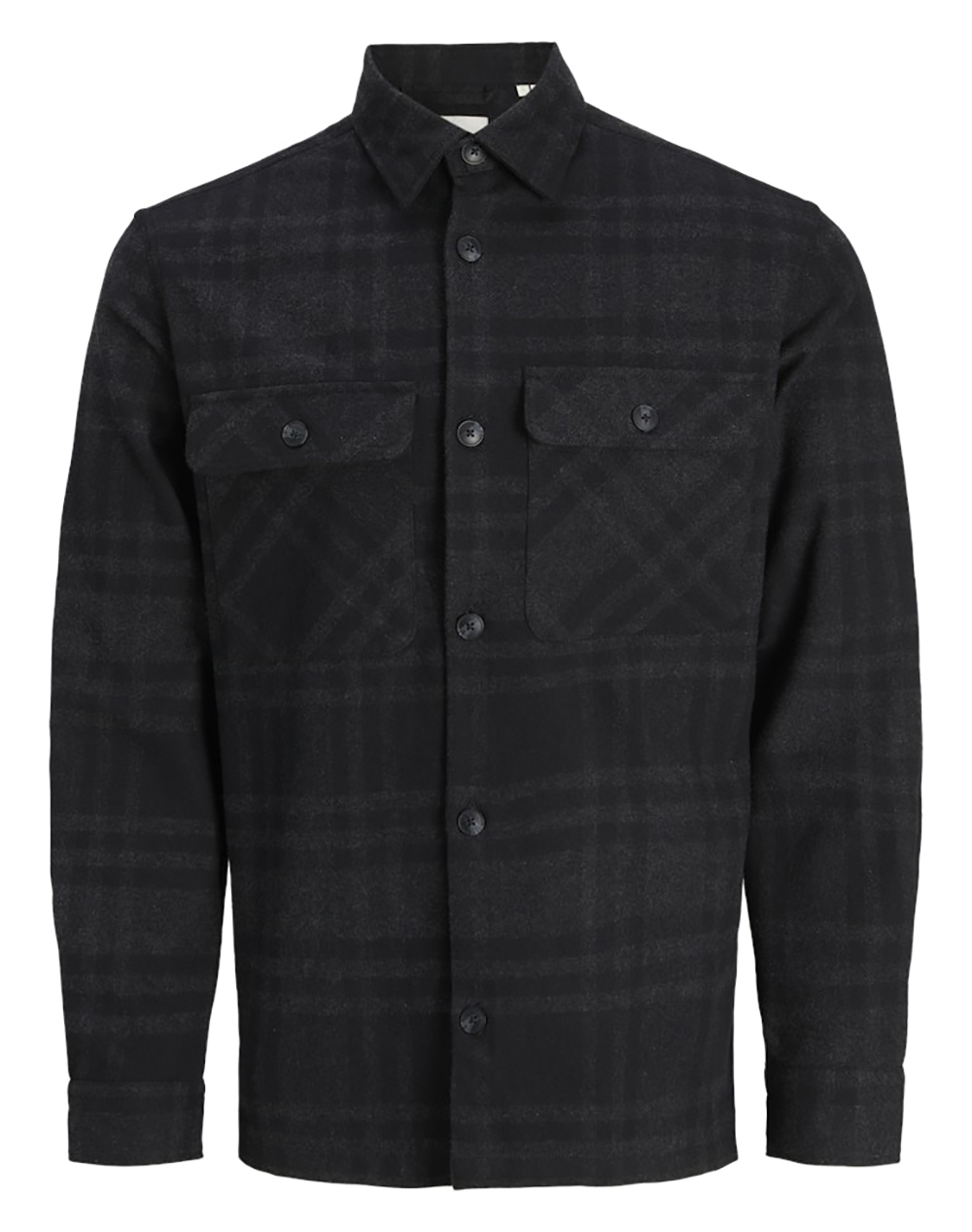 JACK&JONES JPRRAYLE MELANGE CHECK L/S OVERSHIRT SN