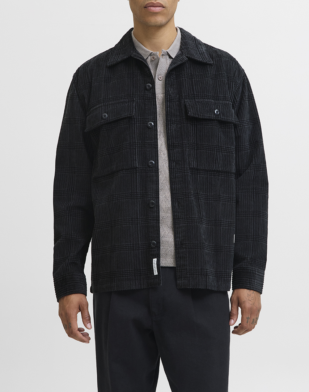 JACK&JONES JPRBLUWILL CORDUROY L/S OVERSHIRT SN