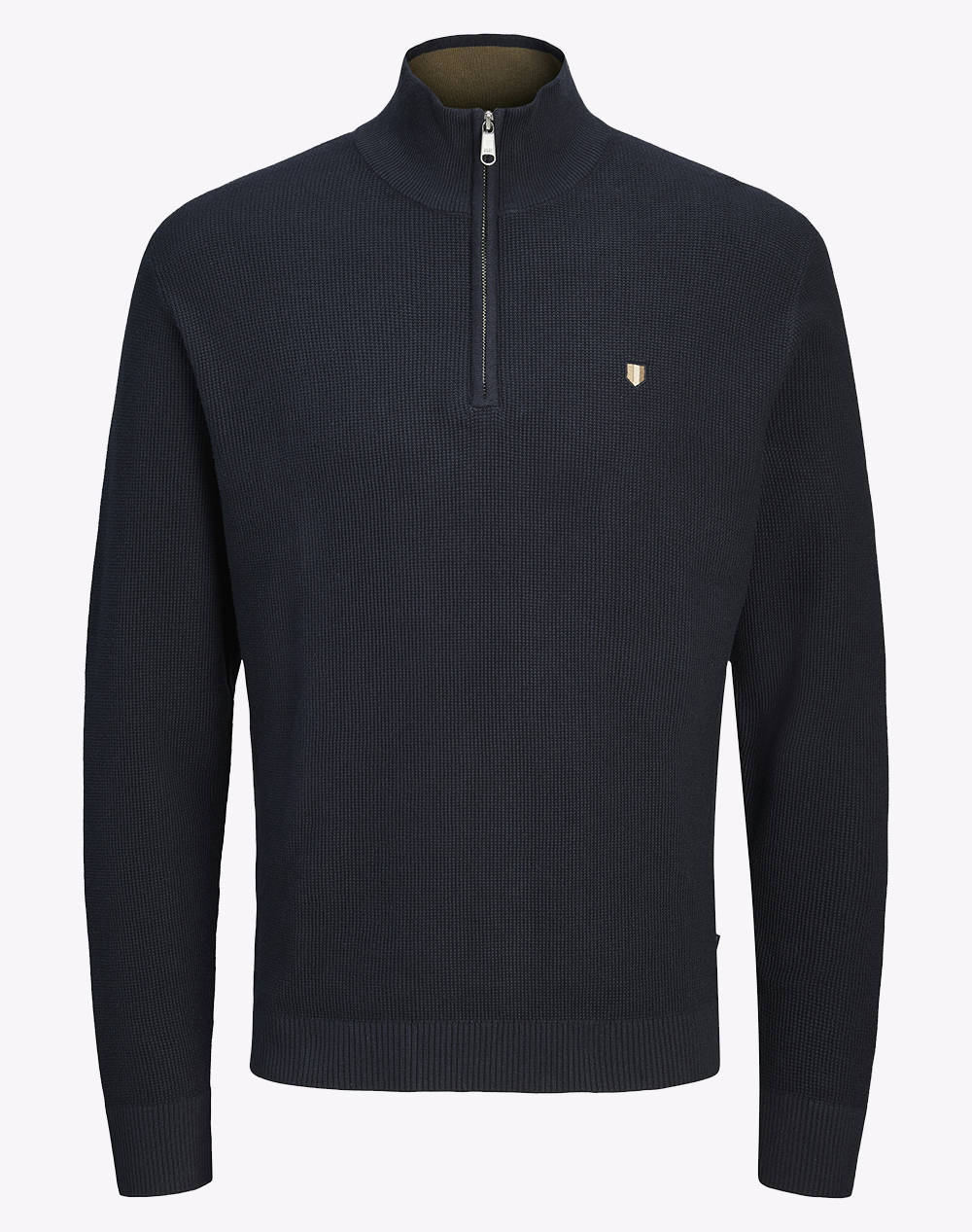 JACK&JONES JPRBLUREX KNIT HALF ZIP LN
