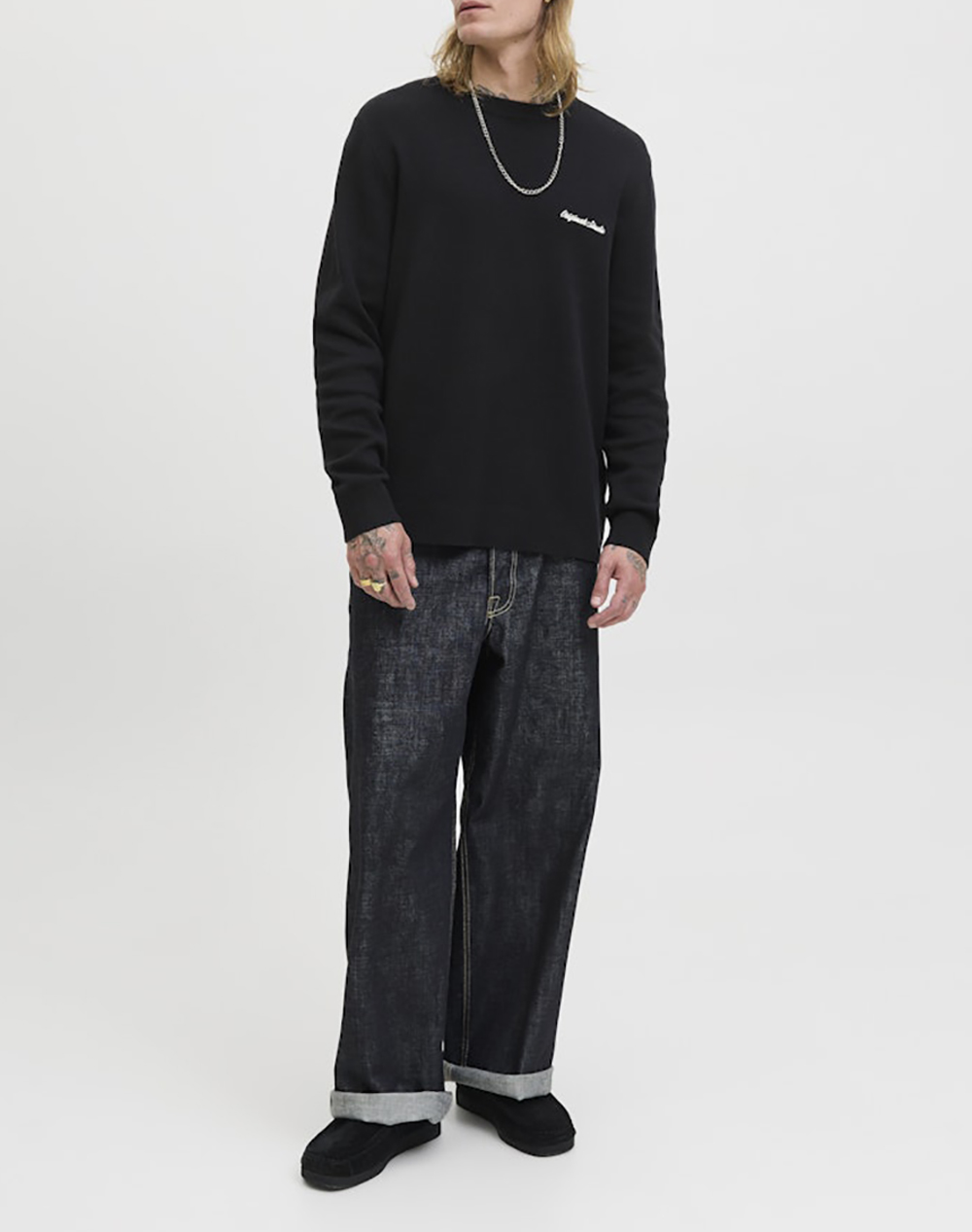 JACK&JONES JORNORREBRO LIGHT KNIT CREW NECK SN