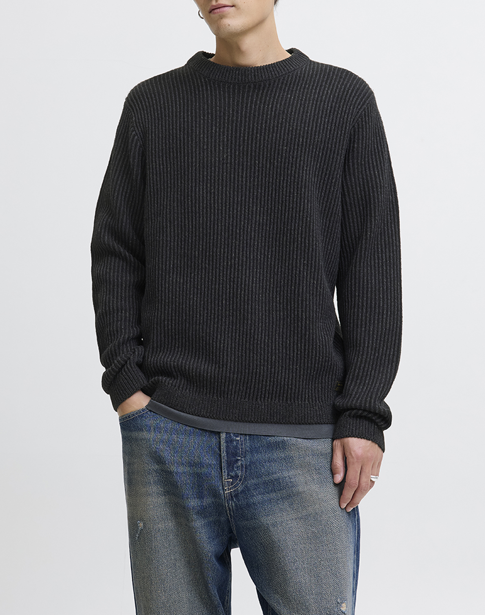 JACK&JONES JJEDOVER KNIT CREW NECK SN