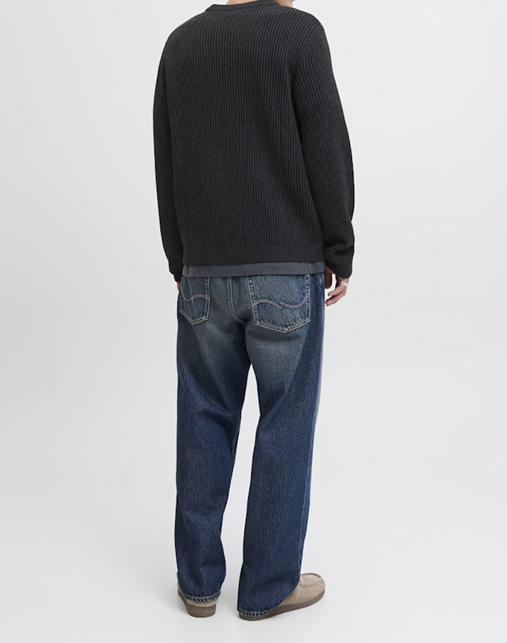 JACK&JONES JJEDOVER KNIT CREW NECK SN