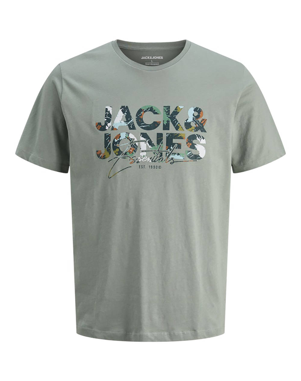 JACK&JONES JJGEPLAS TEE SS CREW NECK LN